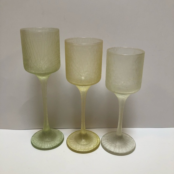 PartyLite Trio Candle Holders - Picture 1 of 8